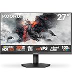 KOORUIモニター 24インチ 200Hz HDMI×2 G2411P Amazon.com: KOORUI Gaming Monitor, 24